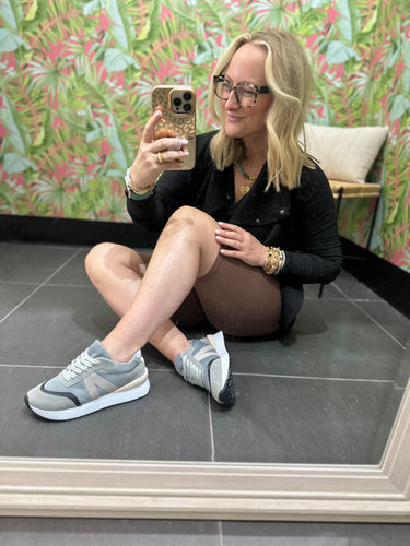 Grey Go-To Sneaks