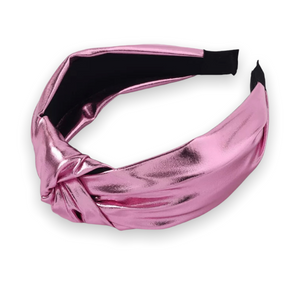 Metallic Pink Headband