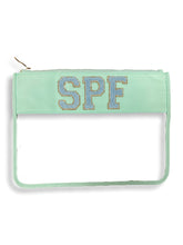 Load image into Gallery viewer, SPF Clear Bag- Mint