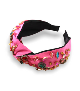 Pink Vintage Headband