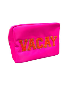 VACAY Travel Bag- Hot Pink