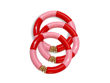 Load image into Gallery viewer, Red &amp; Pink Bracelet